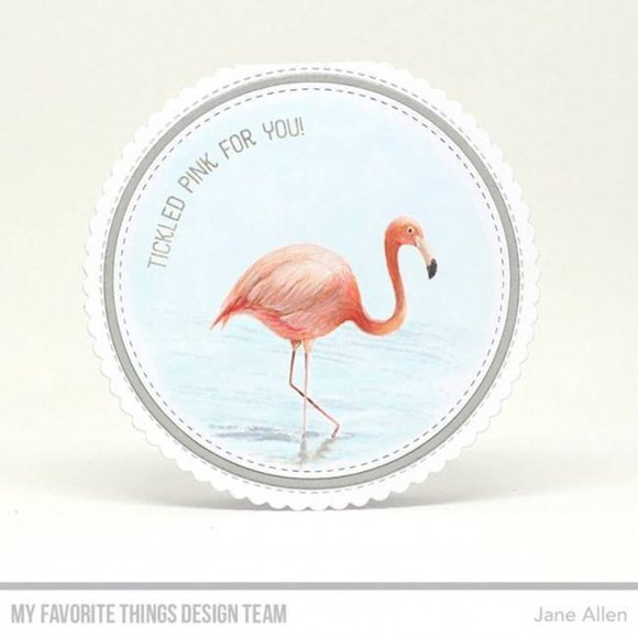 My Favorite Things Clear Acrylic Stamps Flamazing Famingo Birds - Hard to Find ! - Picture 4 of 6